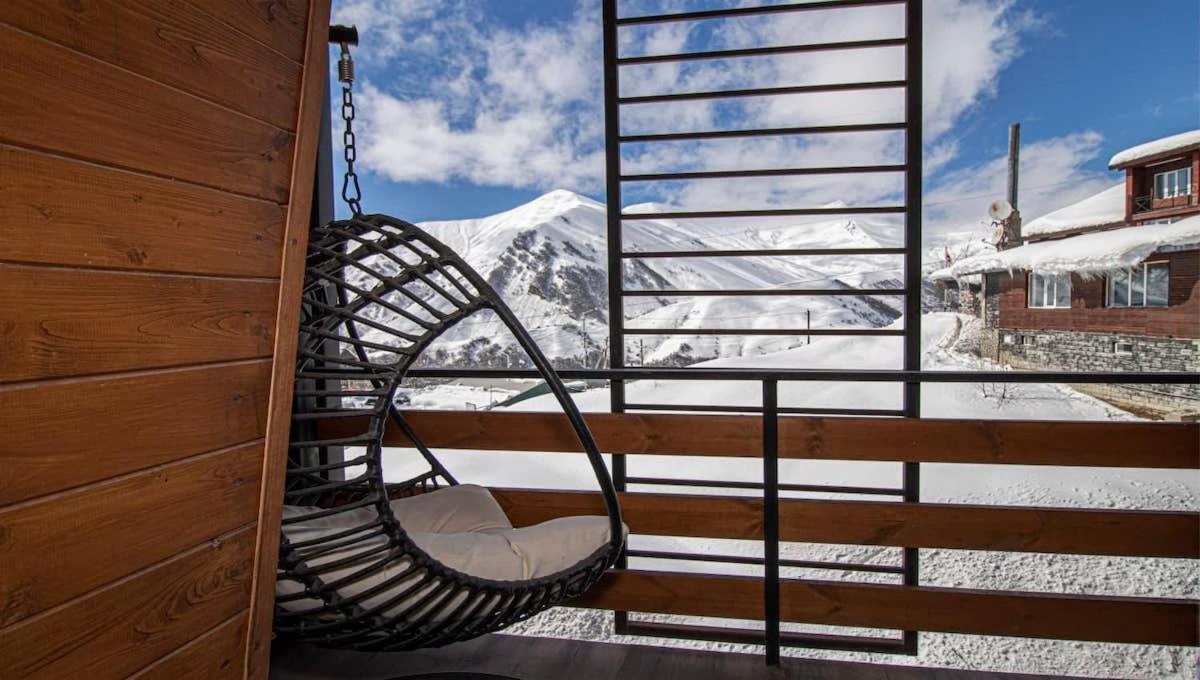 Stylish Studio Apartment With Balcony Gudauri Exteriér fotografie