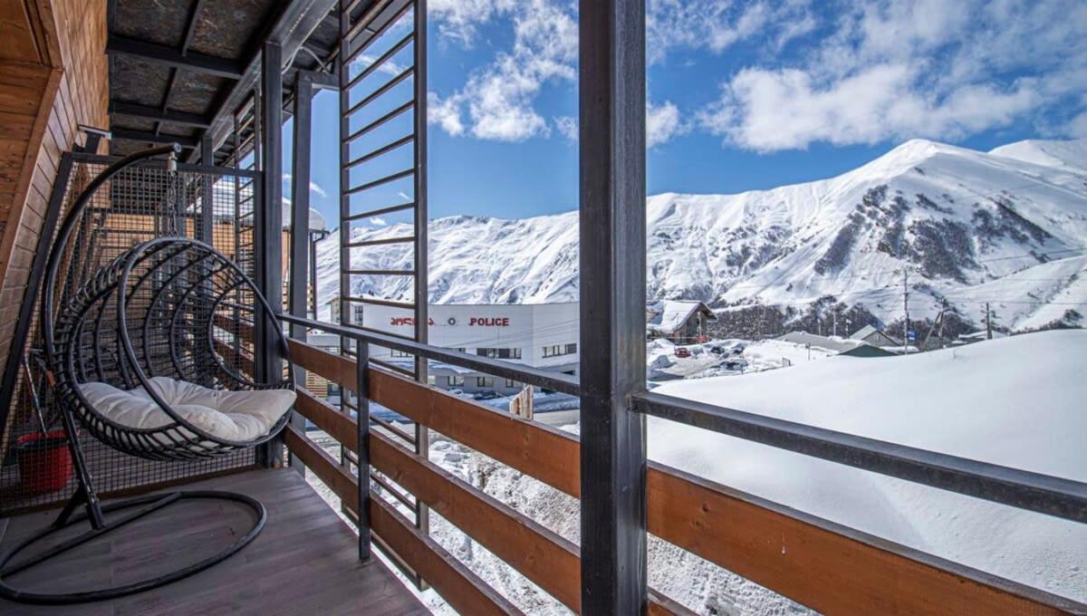 Stylish Studio Apartment With Balcony Gudauri Exteriér fotografie