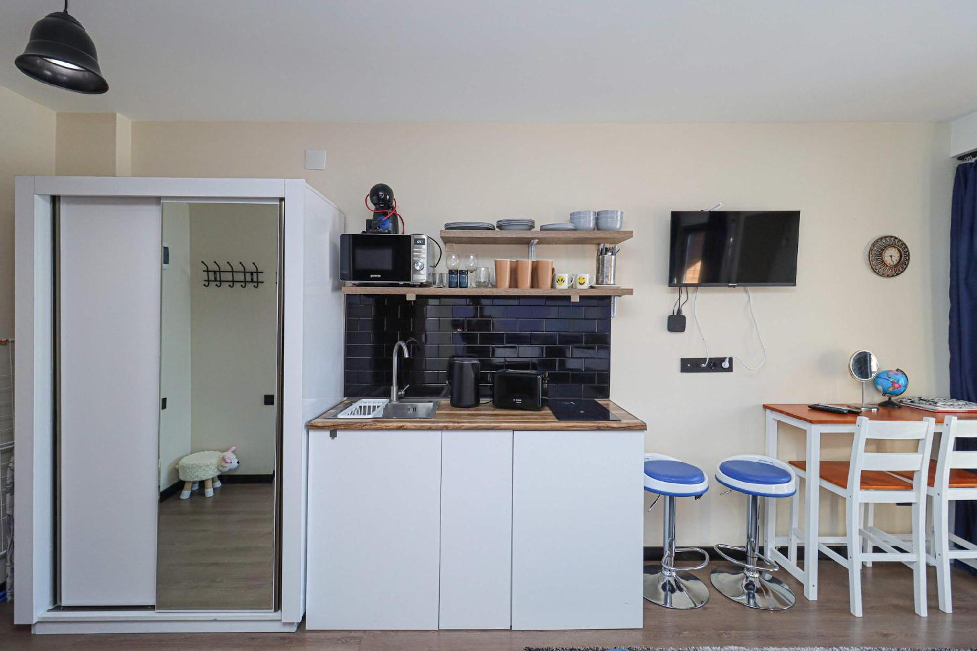 Stylish Studio Apartment With Balcony Gudauri Exteriér fotografie