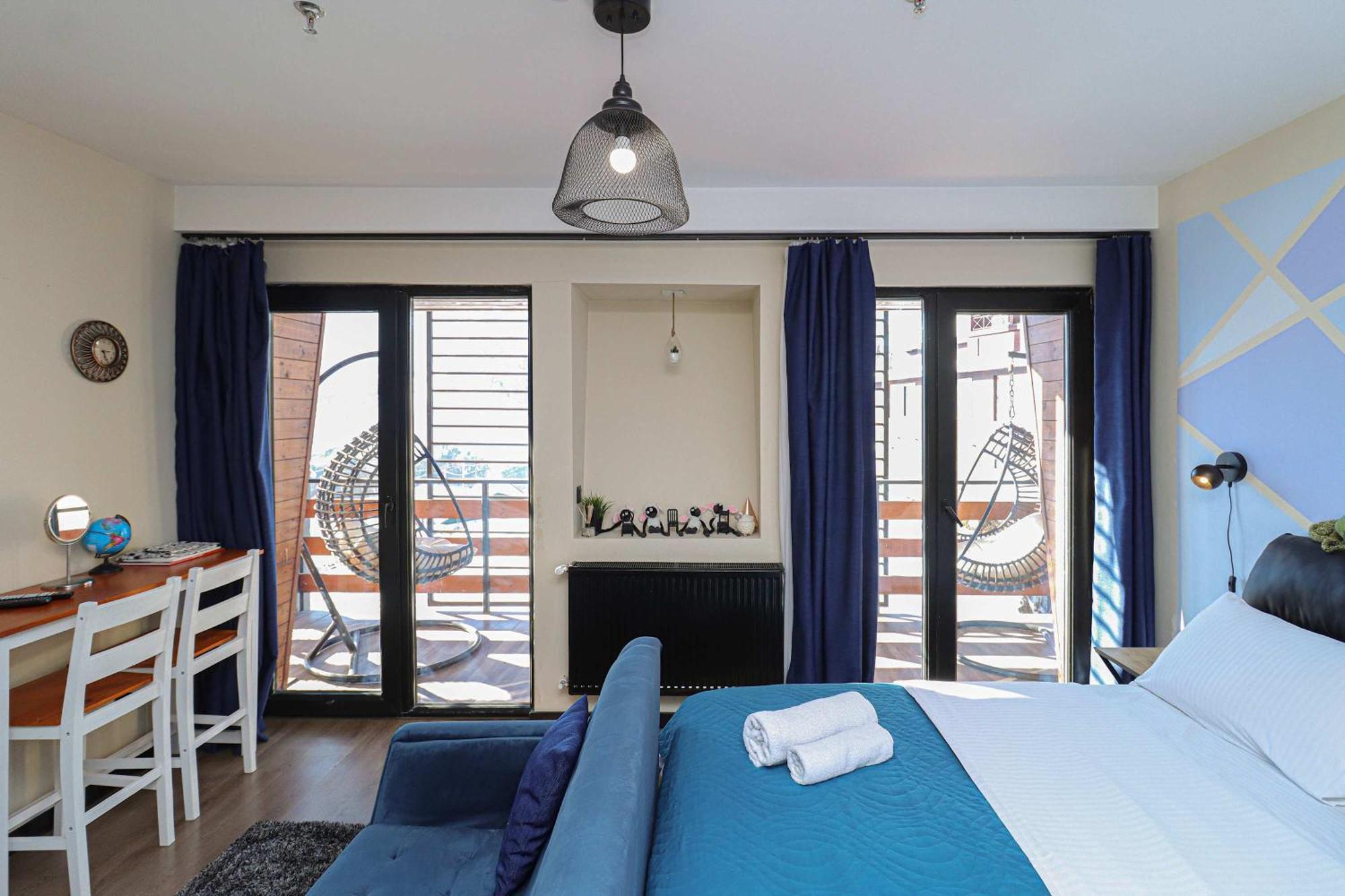 Stylish Studio Apartment With Balcony Gudauri Exteriér fotografie