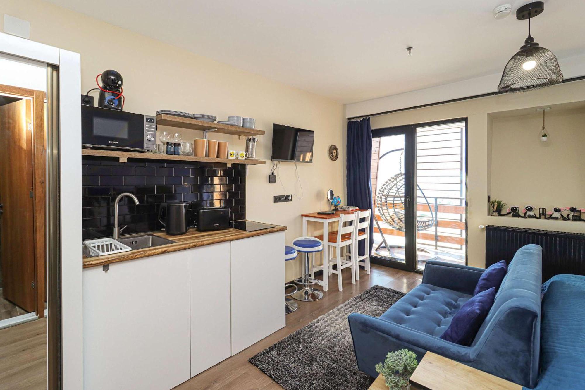 Stylish Studio Apartment With Balcony Gudauri Exteriér fotografie